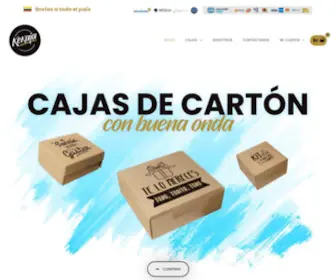 Kekaja.co(Cajas de cartón para regalos y emprendimientos) Screenshot