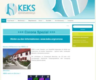 Keks.org(Ösophagusatresie) Screenshot