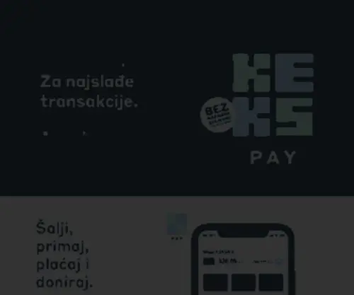 Kekspay.hr(KEKS Pay) Screenshot