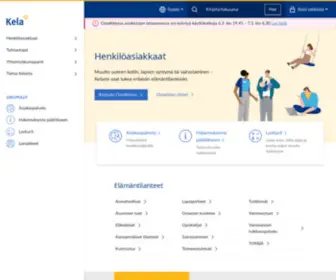 Kela.fi(Henkilöasiakkaat) Screenshot