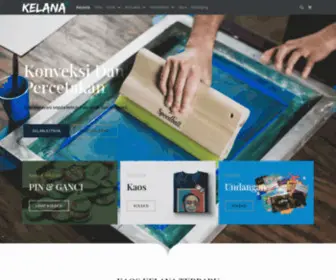 Kelanaproduction.com(Konveksi dan Sablon Purworejo) Screenshot
