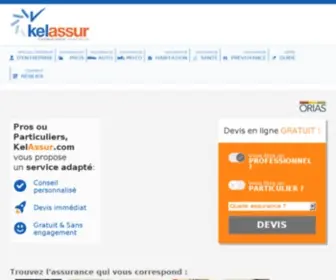 Kelassur.com(Comparateur d'assurance) Screenshot