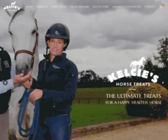 Kelcies.com(Healthy Horse Treats) Screenshot