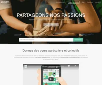 Kelclass.com(Cours particuliers) Screenshot