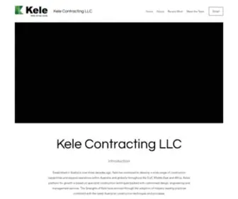 Kele.ae(Kele Contracting LLC) Screenshot