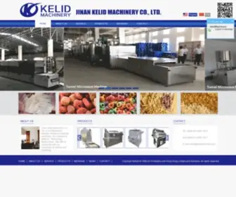 Kelidmachine.com(Jinan Kelid Machinery Co) Screenshot