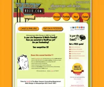 Kelie.com(Web Design & SEO since 1997) Screenshot