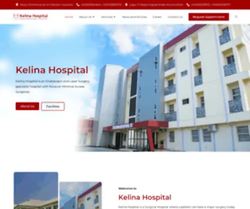 Kelinahospital.com(Choose the best for your health) Screenshot
