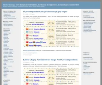 Kelioniu.info(11 procentų) Screenshot