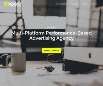 Kelisknetwork.com(Performance Based Advertising Agency) Screenshot