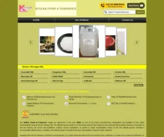 Kelkarfragrances.in(Essential Oil and Fragrances Oil Manufacturer) Screenshot