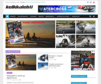 Kelkkalehti.com(Suomen ainoa kelkkailumedia) Screenshot