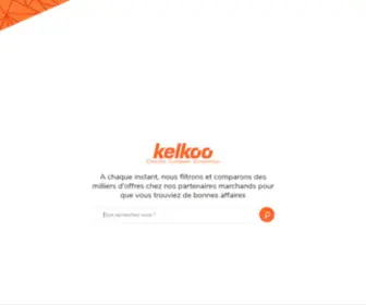 Kelkoo.be(Kelkoo Recherche de produits) Screenshot