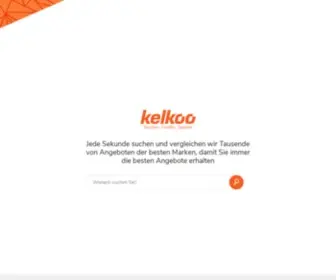 Kelkoo.de(Preissuchmaschine, Onlineshopping, Preisvergleich) Screenshot