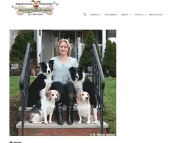 Kellarscanineacademy.com(Dog) Screenshot