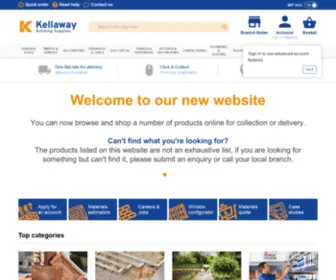 Kellaway.co.uk(Kellaway Building Supplies) Screenshot