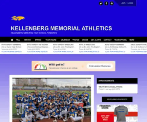 Kellenbergathletics.com(Kellenbergathletics) Screenshot
