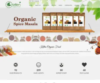 KellenorganicFoods.com(Kellen Organic Food) Screenshot