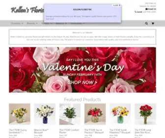 Kellensflowers.com(Kellen's Florist Inc) Screenshot