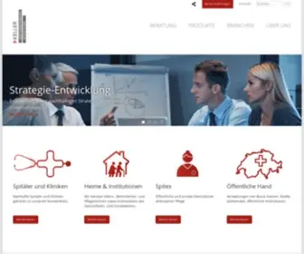Keller-Beratung.ch(Beratung im Gesundheitswesen) Screenshot