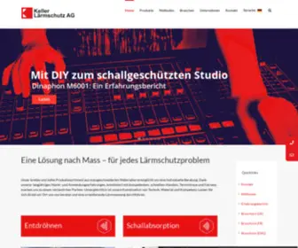 Keller-Laermschutz.ch(Schweizer) Screenshot