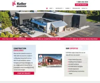 Kellerbuilds.com(Keller Inc) Screenshot