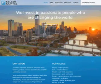 Kellercap.com(Private Investment Company Austin TX) Screenshot