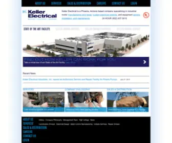 Kellerelectrical.com(Keller Electrical) Screenshot