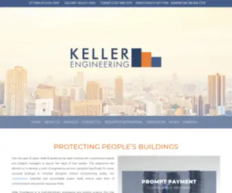 Kellerengineering.com(Engineering Consulting Firms Ottawa) Screenshot