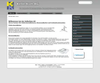 Kellerkom.ch(Gebäudeautomation) Screenshot