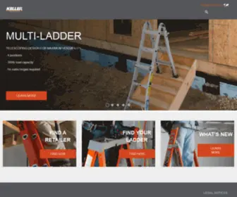 Kellerladder.net(Keller Ladder) Screenshot