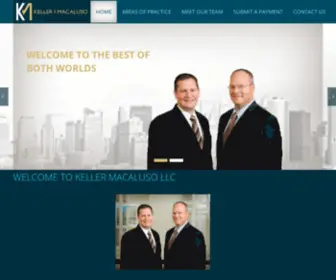 Kellermacaluso.com(Keller Macaluso) Screenshot