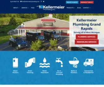 Kellermeierplumbing.com(Kellermeier Plumbing Grand Rapids) Screenshot