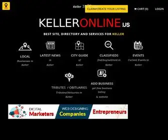 Kelleronline.us(Keller (TX) Business Listings) Screenshot