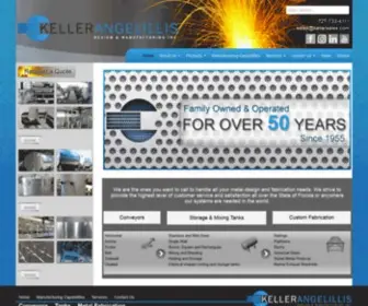 Kellersales.com(Keller Angelillis Design and Manufacturing) Screenshot