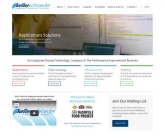 Kellerschroeder.com(IT Consulting Services in IN and TN) Screenshot