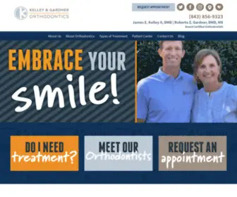 Kelleybraces.com(Kelley Orthodontics) Screenshot