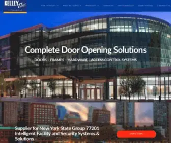 Kelleybros.com(Commercial Door Entry Systems) Screenshot