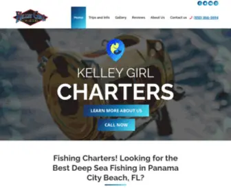 Kelleygirlcharters.com(Deep Sea Fishing Charters) Screenshot