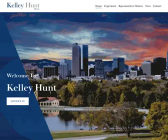 Kelleyhuntlaw.com(Kelley Hunt PLLC) Screenshot