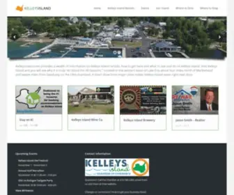 Kelleysisland.com(Kelleys Island) Screenshot