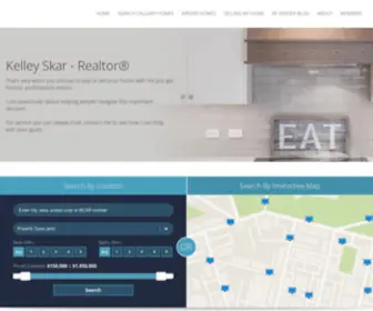 Kelleyskar.com(Listings for all Calgary houses for sale. Kelley Skar) Screenshot