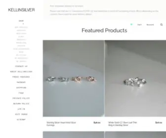 Kellinsilver.com(Simply fabulous jewelry store online) Screenshot