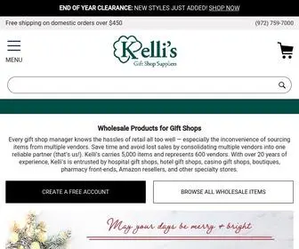 Kellisgifts.com(Wholesale Gifts & Products) Screenshot