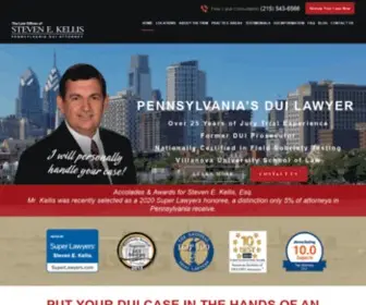 Kellislaw.com(Pennsylvania DUI Attorney) Screenshot