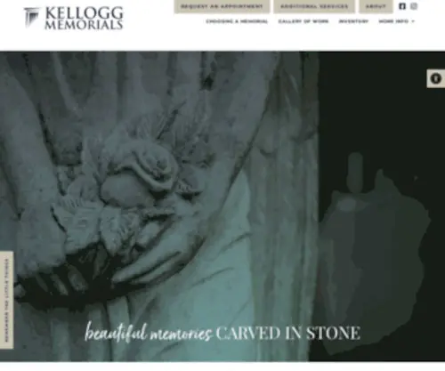 Kelloggmemorials.com(Kellogg Memorials) Screenshot