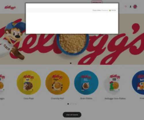 Kelloggs.co.uk(Kellogg&#039;s) Screenshot