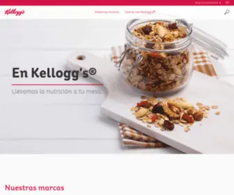 Kelloggs.com.ar(Kelloggs) Screenshot