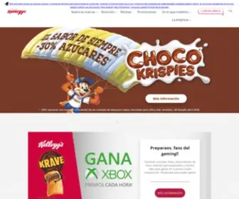 Kelloggs.es(Inicio) Screenshot