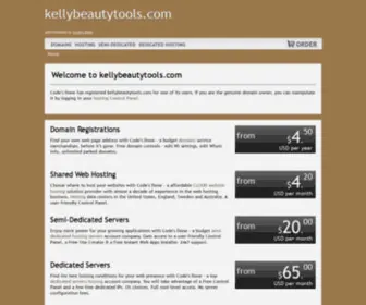 Kellybeautytools.com(Domain name registration) Screenshot